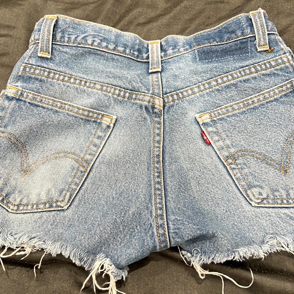 Vintage 501 levi jean shorts